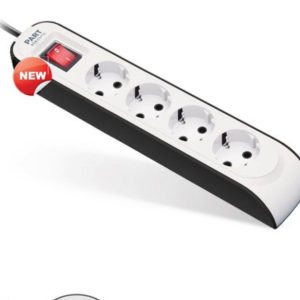 چهار خانه ارت دار با کلید و کابل